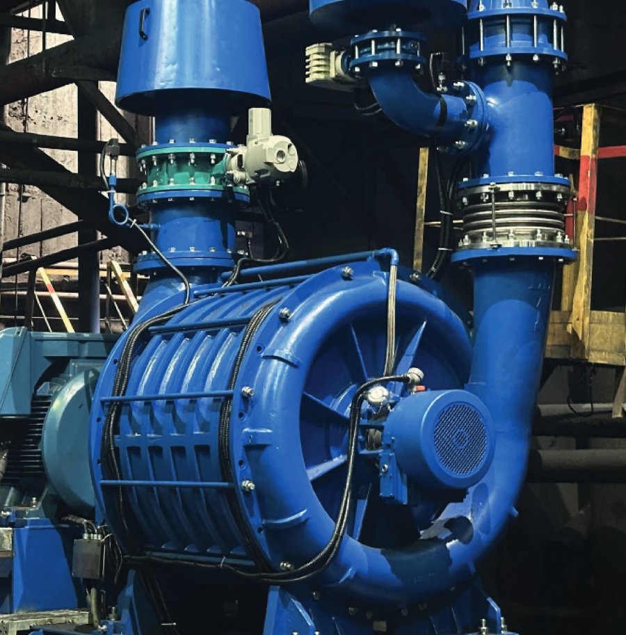 Техногрупп запустила многоступенчатую центробежную воздуходувку на горно-обогатительном комбинате